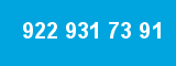 922 931 73 91